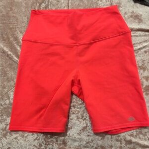 ALO Yoga Women's Bright Red Bike Shorts